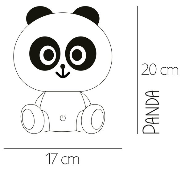 DETSKÁ STOLNÁ LAMPA, 17/17/20 cm - Online Only bytové doplnky, Online Only