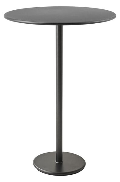 Cane-line Rám pre barový stolík Go, Cane-line, okrúhla základňa 40x102 cm, hliník farba lava grey