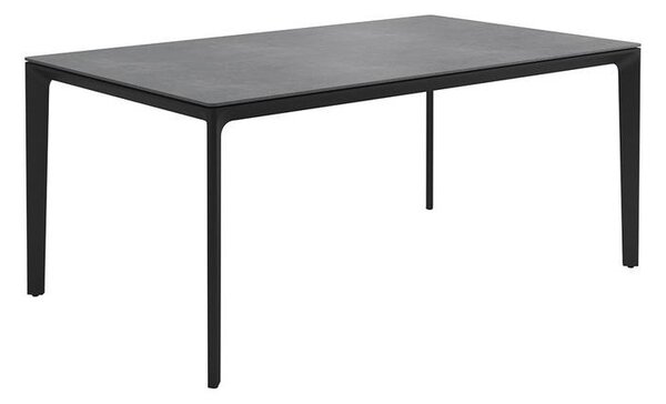 Gloster Jedálenský stôl Carver, Gloster, obdĺžnikový 170x100x73 cm, rám hliník farba meteor, doska keramika sivá (pumice)