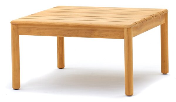 Varaschin Teakový konferenčný stolík Barcode, Varaschin, štvorcový 71x71x38 cm