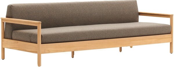 Varaschin Teaková pohovka 3-sed Bali, Varaschin, 228x91x76 cm, rám teak, poťah vonkajšia látka kat. B farba podľa vzorkovníka