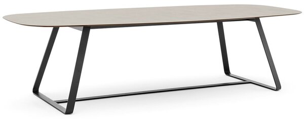 Varaschin Jedálenský stôl Kolonaki, Varaschin, 220x120x72 cm, rám lakovaná oceľ, doska HPL kat. A, farebné prevedenie podľa vzorkovníka