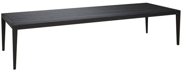 Manutti Teakový jedálenský stôl Sunrise, Manutti, obdĺžnikový 350x120x76 cm, rám brushed teak