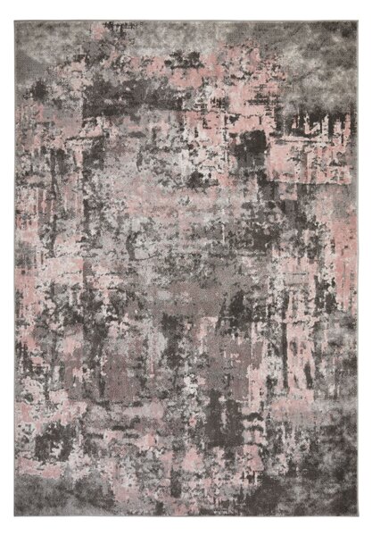Flair Rugs koberce Kusový koberec Cocktail Wonderlust Grey / Pink - 160x230 cm