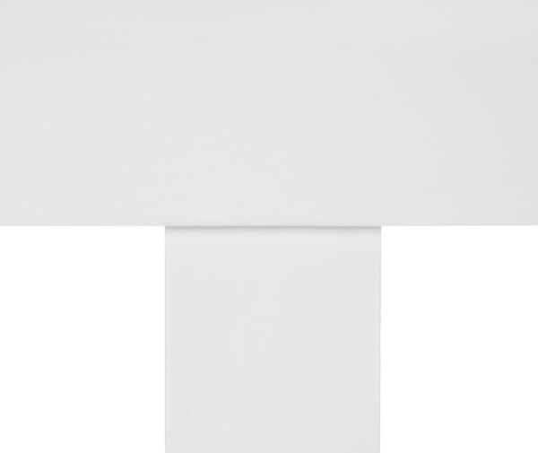 Nízka detská posteľ biela borovicové drevo 90 x 200 cm s lamelovým rámom moderná detská izba