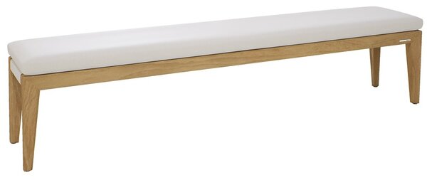 Manutti Teaková lavica bez operadla Sunrise, Manutti, 235x42x53 cm, rám brushed teak