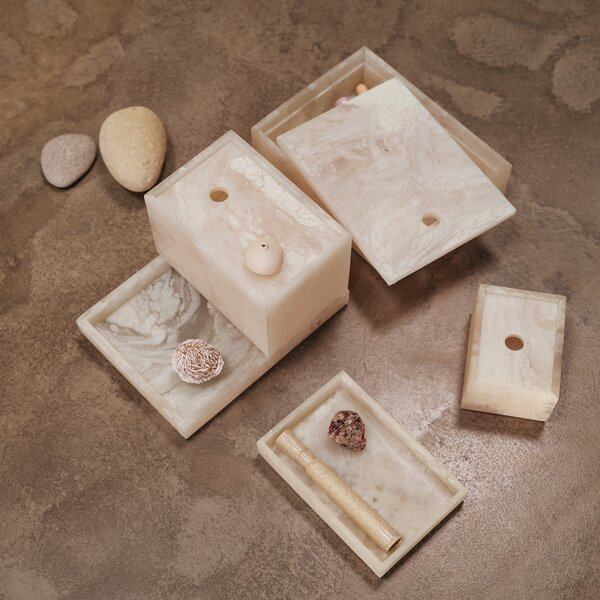 Úložný box Mist Box, L, Pearl – Ferm Living