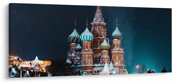Obraz stavby v Rusku (120x50 cm)
