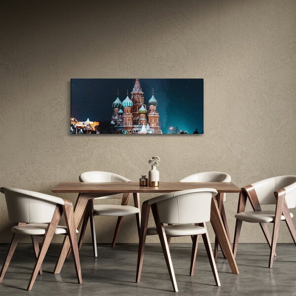 Obraz stavby v Rusku (120x50 cm)
