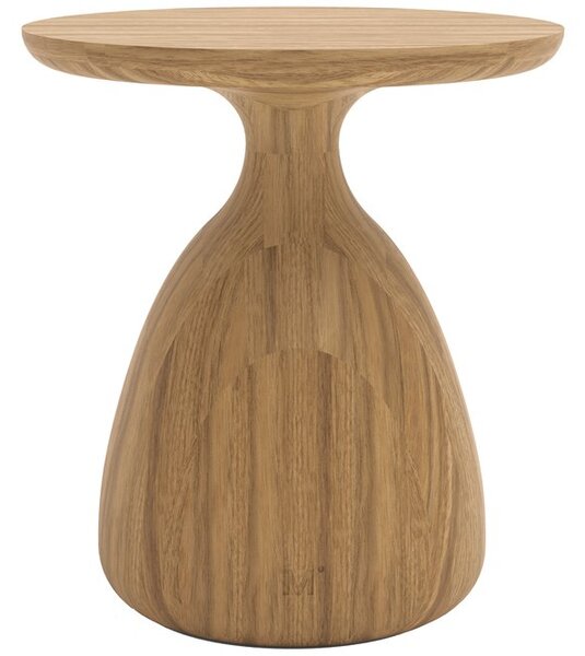 Manutti Teakový stolík Tsuki, Manutti, okrúhly priemer 40 x V 45 cm, teak