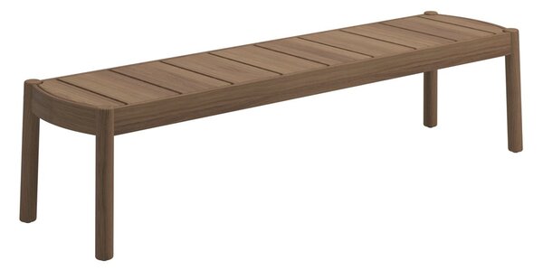 Gloster Konferenčný stolík Haven, Gloster, obdĺžnikový 159x42x38,5 cm, rám teak, doska teak