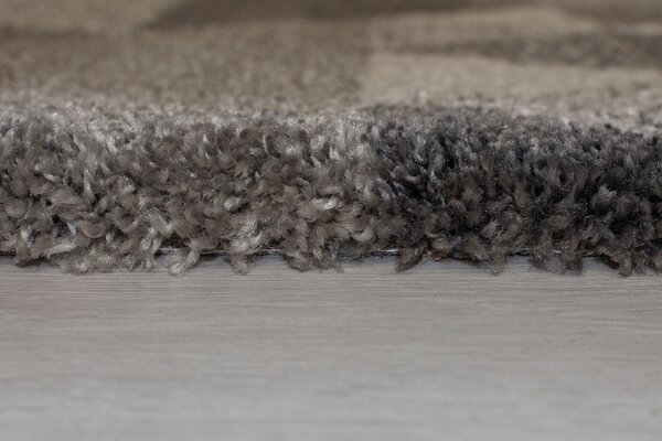 Flair Rugs , AKCIA: 160x230 cm Kusový koberec DAKAR Nuru Grey / Ivory, šedá, chodba / predsieň