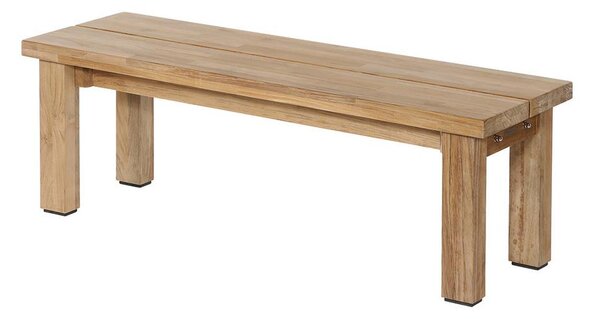 Barlow Tyrie Teaková lavica Titan, Barlow Tyrie, 130x41x44 cm, rustikálny teak