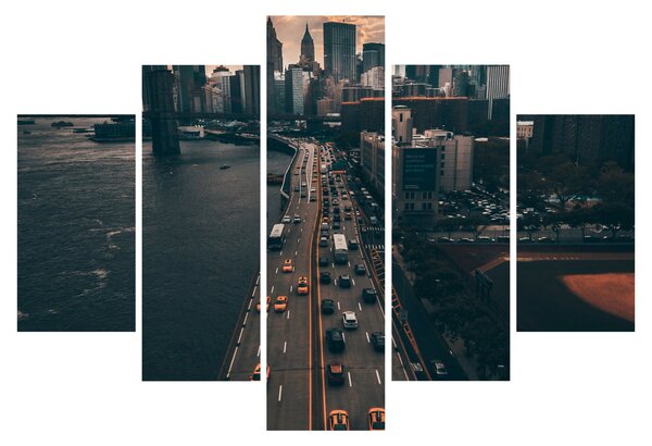Obraz Manhattanu (150x105 cm)