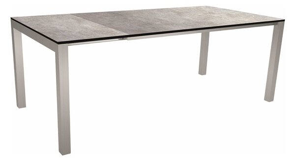 Stern Rozkladací jedálenský stôl Classic, Stern, obdĺžnikový 160-210x90x75 cm, rám nerezová oceľ, doska HPL farba podľa vzorkovníka