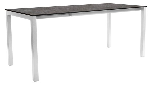 Stern Rozkladací jedálenský stôl Classic, Stern, obdĺžnikový 130-180x80x75 cm, rám lakovaný hliník farba podľa vzorkovníka, doska HPL farba podľa vzorkovníka