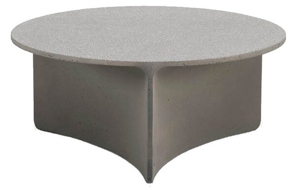 Roda Betónový konferenčný stolík Aspic, Roda, okrúhly 90x40 cm