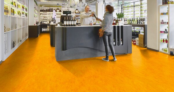 FORBO Marmoleum marbled fresco Golden sunset 3125 Tl. 2 mm - 2 bm