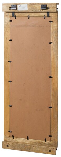 IRON Zrkadlo Mango 59x6x145 prírodné lakované