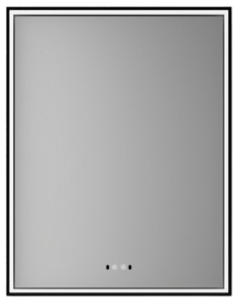 Bezdoteku Nemlžící kúpeľňové zrkadlo s LED osvetlením 90x70 cm KZ4