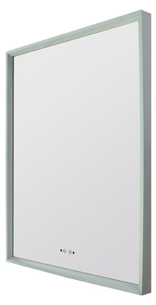 Bezdoteku Nemlžící kúpeľňové zrkadlo s LED osvetlením 90x70 cm KZ4