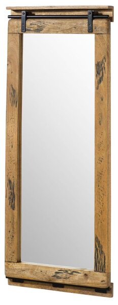 IRON Zrkadlo Mango 59x6x145 prírodné lakované