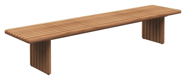 Gloster Teakový nízky stôl Deck, Gloster, obdĺžnikový 223x52x42 cm