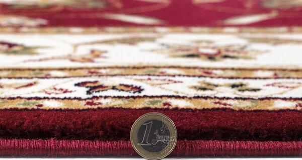 Flair Rugs, Kusový koberec Sincerity Royale Sherborne Red, 80x150, červená, obývacia izba