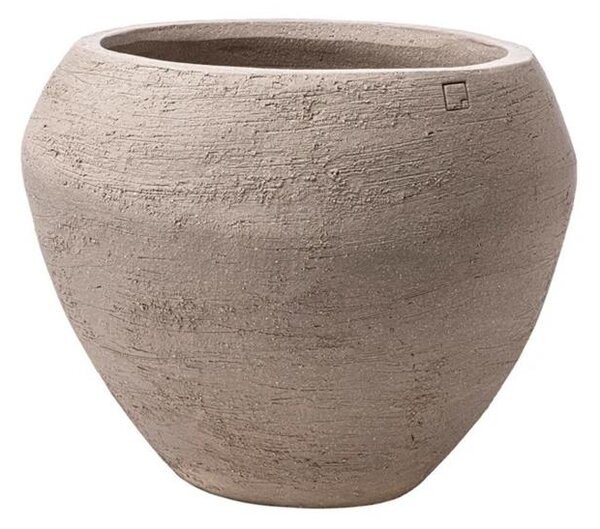 Atelier Vierkant Kvetináč Atelier Vierkant typ OF50, priemer 55 cm, výška 44 cm, 30kg, farba White