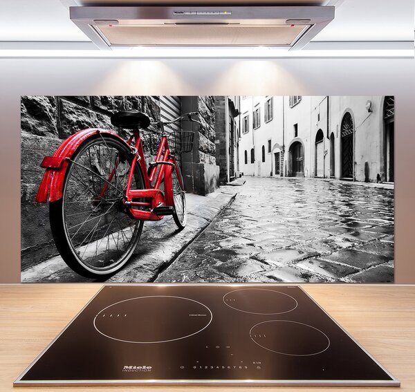 Panel do kuchyne Červené koleso pl-pksh-120x60-f-95275197