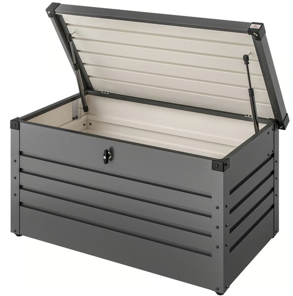 Kovový úložný box METALBOX, 385L, 120x62x63cm, antracitová Gardebruk