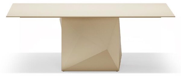 Vondom Jedálenský stôl Faz, Vondom, 200x100x74 cm, matt polyethylen farba podľa vzorkovníka, doska HPL farba podľa vzorkovníka
