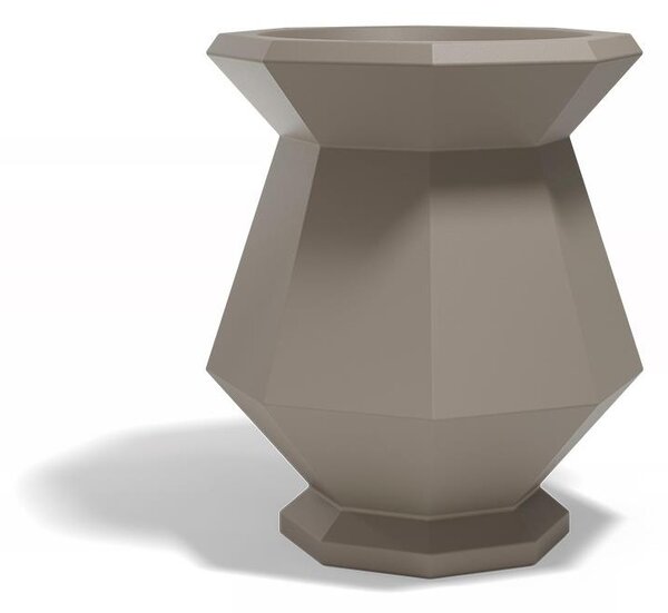 Vondom Vonkajší kvetináč Origami Kashi, Vondom, 94x94x120 cm, matný polyetylén, farba podľa vzorkovníka