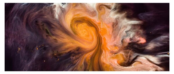 Abstraktné obraz - vesmír (120x50 cm)