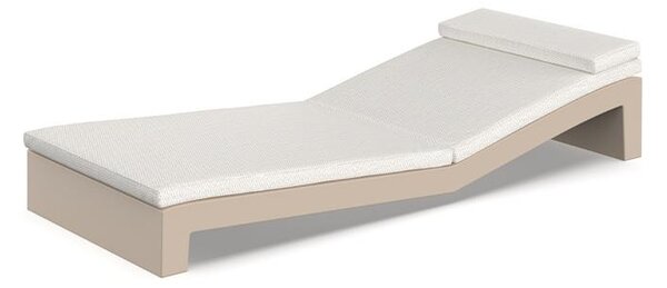 Vondom Ležadlo Jut, Vondom, 200x80x30 cm, matný polyetylén farba podľa vzorkovníka, bez celopokrytia