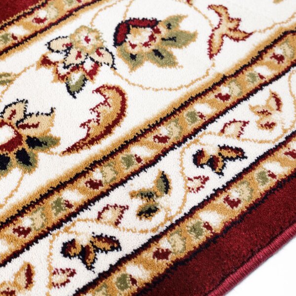 Flair Rugs , Kusový koberec Sincerity Royale Sherborne Red kruh, 133x133 (priemer) kruh, červená, kancelária