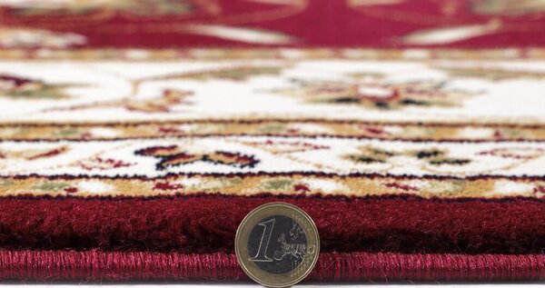 Flair Rugs , Kusový koberec Sincerity Royale Sherborne Red kruh, 133x133 (priemer) kruh, červená, kancelária