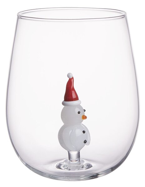 MERRY & JOY Pohár snehuliak 450 ml