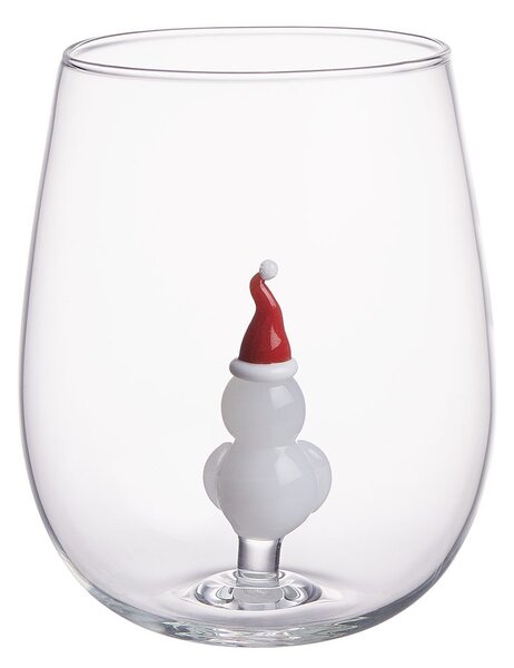 MERRY & JOY Pohár snehuliak 450 ml
