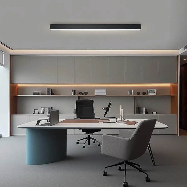 Brilagi - LED stmievateľné stropné svietidlo SLEEKLINE LED/40W/230V Wi-Fi Tuya čierne + diaľkový ovládač