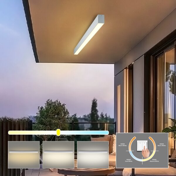 Brilagi - LED kúpeľňové stropné svietidlo SLEEKLINE LED/40W/230V strieborné IP44