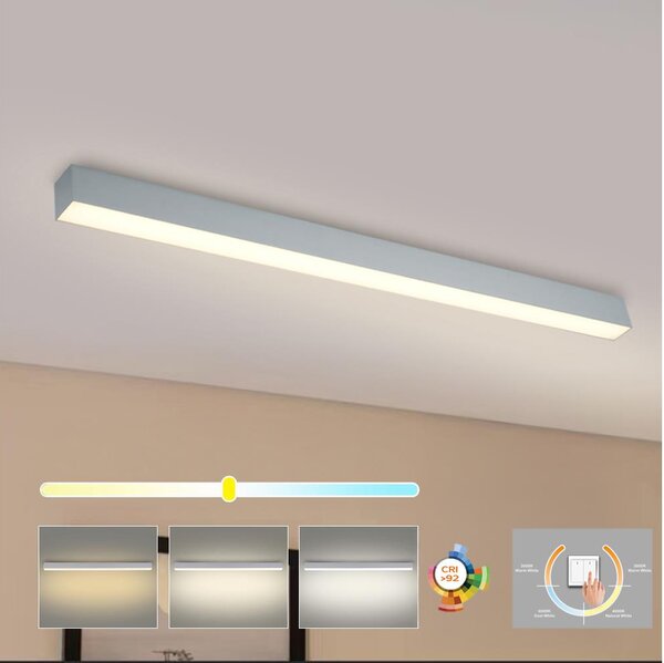 Brilagi - LED kúpeľňové stropné svietidlo SLEEKLINE LED/40W/230V strieborné IP44