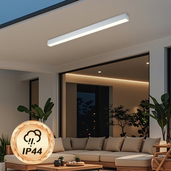 Brilagi - LED kúpeľňové stropné svietidlo SLEEKLINE LED/40W/230V strieborné IP44