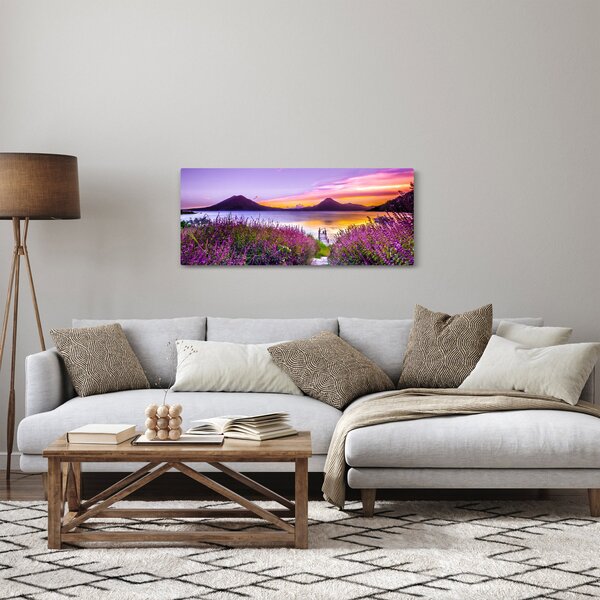 Obraz jazera (120x50 cm)