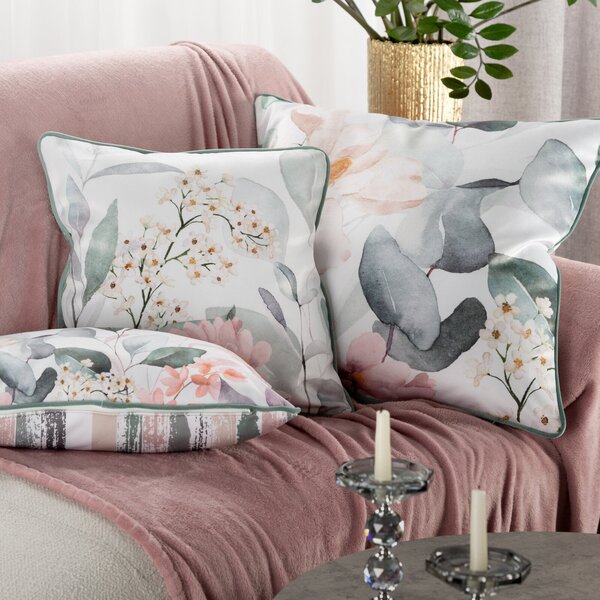 DEKORAČNÁ OBLIEČKA NA VANKÚŠ PREMIUM JULIET 60X60 CM KVETY
