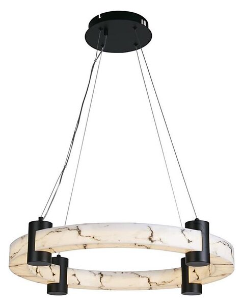 Searchlight 10868-1BK - LED luster na lanku MOONBEAM LED/29W/230V