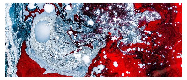 Abstraktný obraz (120x50 cm)