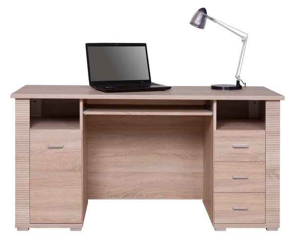 KONDELA PC stôl typ 22, dub sonoma, GRAND