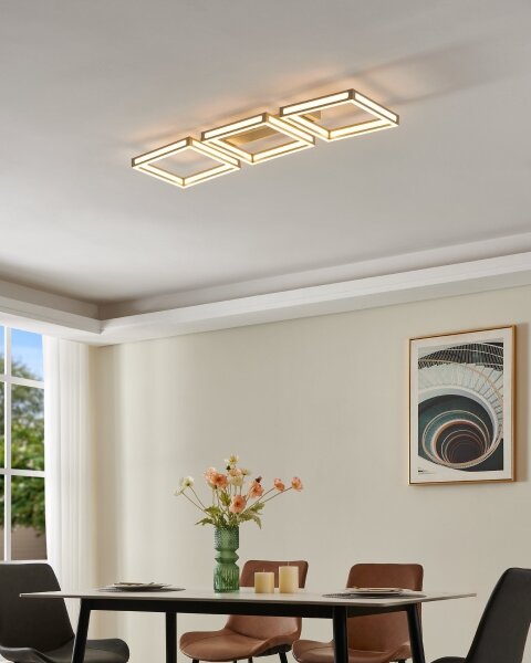 Eglo 99786 - LED Stropné svietidlo ALTAFLOR 3xLED/11,2W/230V matný chróm