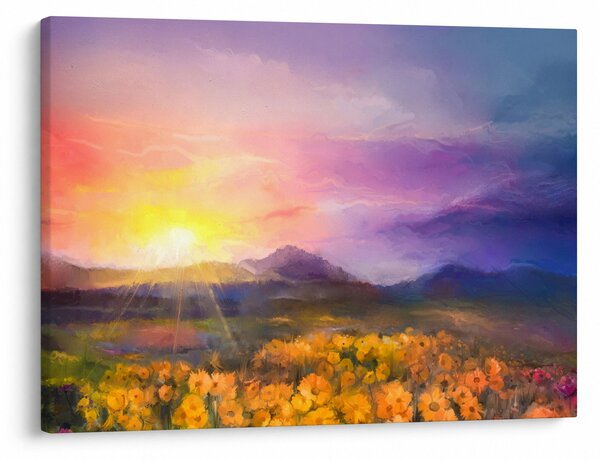 Obraz - Za svitania (70x50 cm)